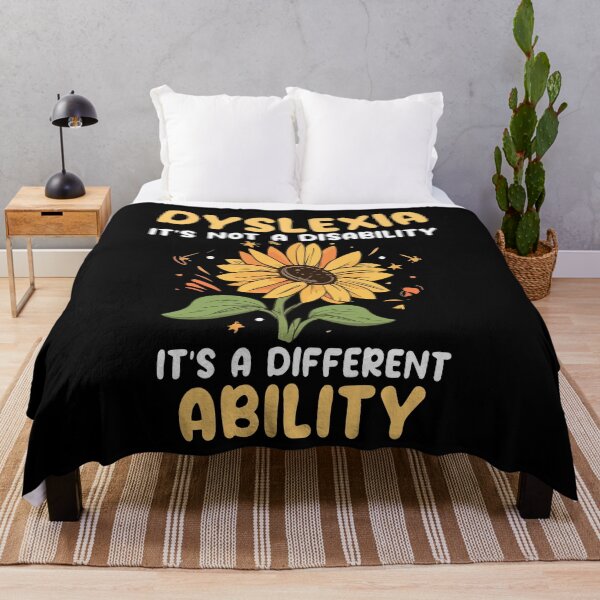 Item preview, Dyslexia Not A Disability Its A Different Ability Dyslexic Gift designed and sold by TMelonShop.