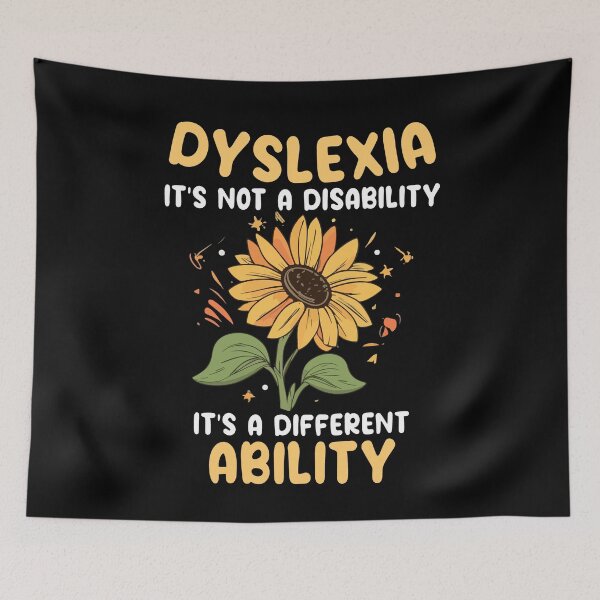 Item preview, Dyslexia Not A Disability Its A Different Ability Dyslexic Gift designed and sold by TMelonShop.
