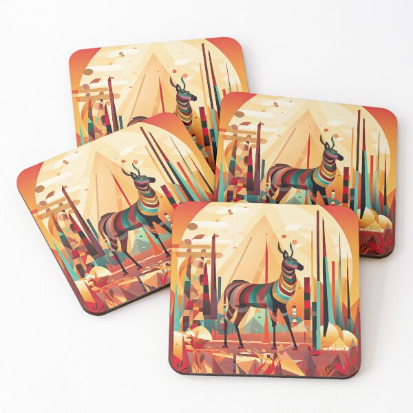 Artikelvorschau, African Savanna Bauhaus Design entworfen und verkauft von ArtificialGenes.
