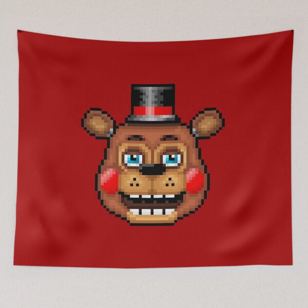 Item preview, Five Nights at Freddy's 2 - Pixel art - Blue eyes Toy Freddy designed and sold by GEEKsomniac.