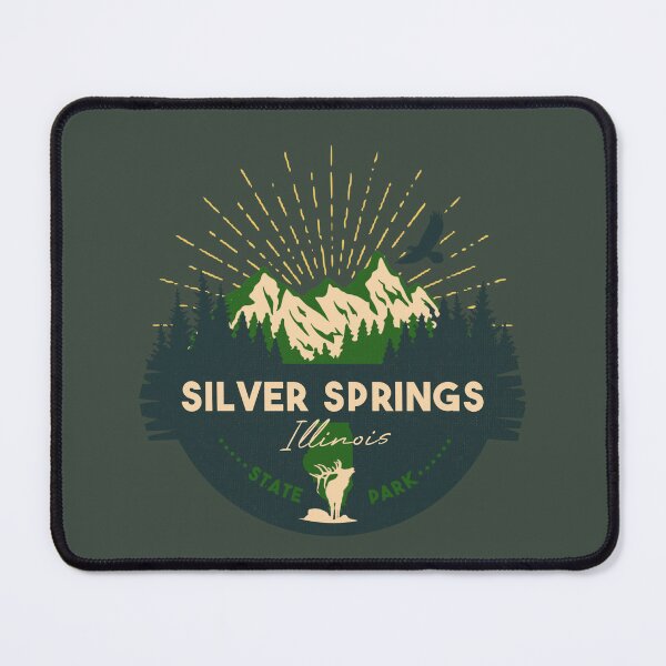 Item preview, Silver Springs State Park Illinois - IL Badge Souvenir Sunset designed and sold by mountainfad.