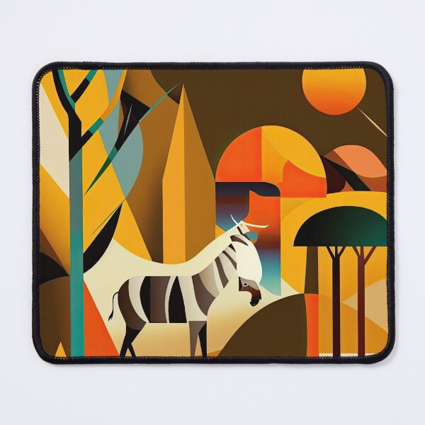 Item preview, African Savanna Bauhaus Design designed and sold by ArtificialGenes.