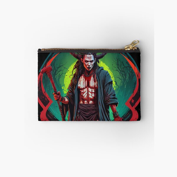 Item preview, Cyberpunk horror wizard warlock designed and sold by TaevasDesign.