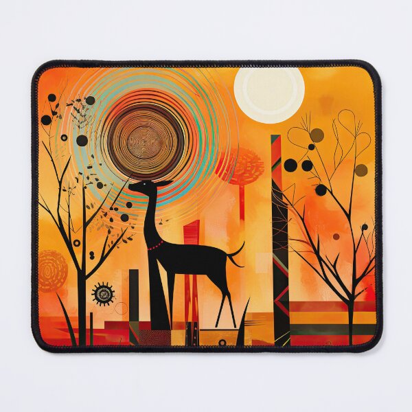 Item preview, African Savanna Bauhaus Design designed and sold by ArtificialGenes.