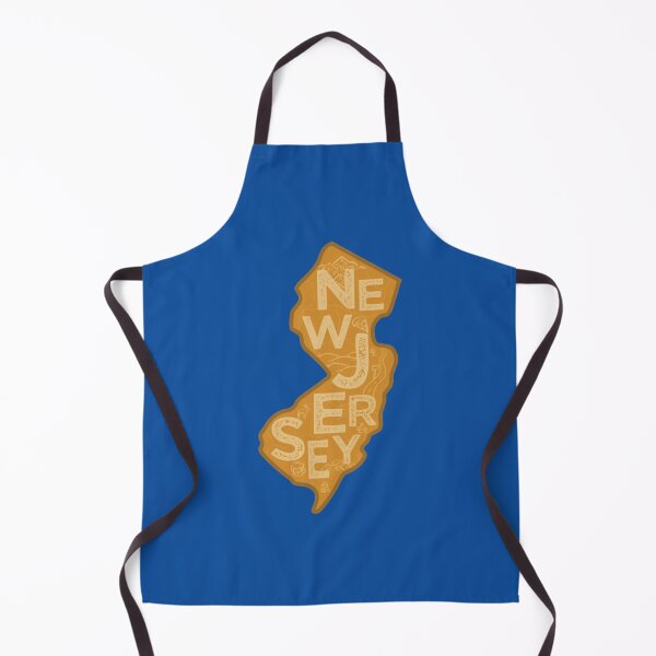 Item preview, New Jersey Map Typography Brown designed and sold by alar-akite.