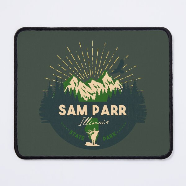 Item preview, Sam Parr State Park Illinois - IL Badge Souvenir Sunset designed and sold by mountainfad.