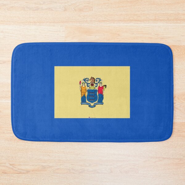 Item preview, NEW JERSEY STATE FLAG PRIDE MASK PIN TEE designed and sold by alar-akite.