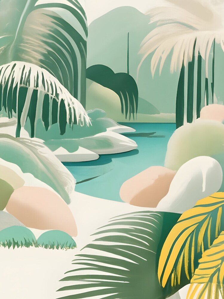 Thumbnail 5 of 5, iPhone Case, Palm Landscape Drawing designed and sold by Patricks-Art.