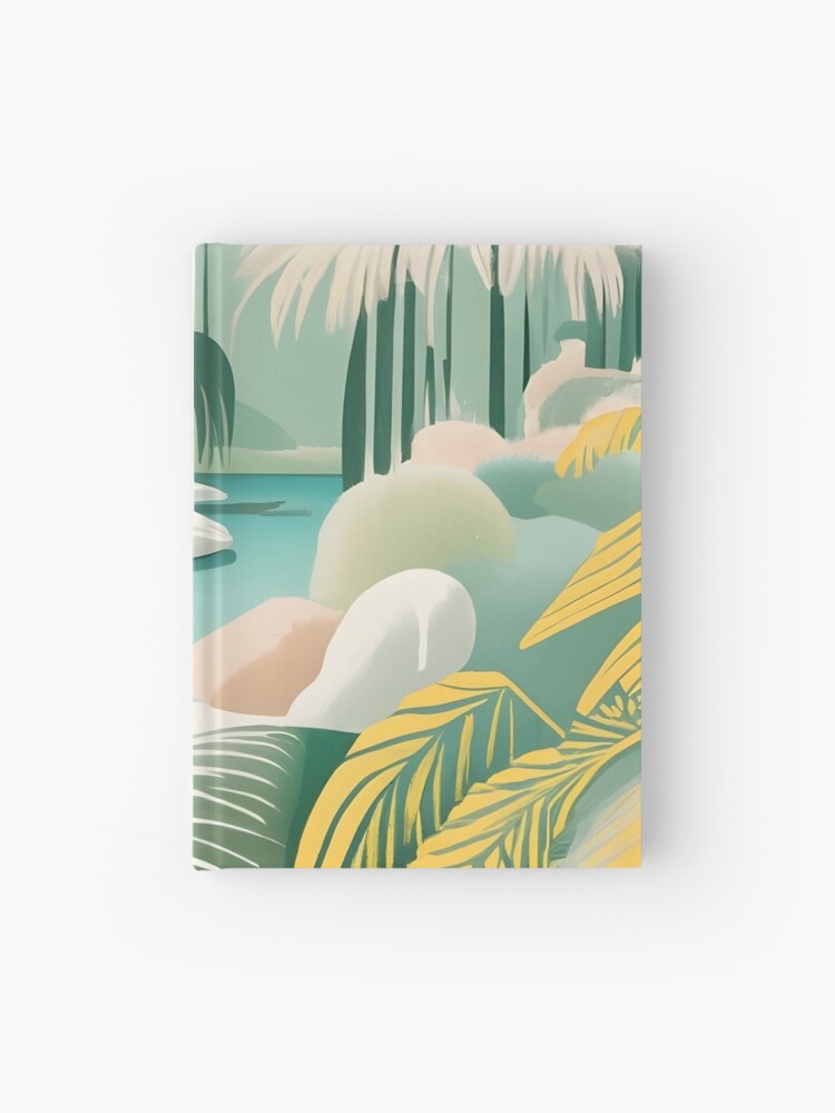 Thumbnail 1 of 3, Journal, Palm Landscape Drawing designed and sold by Patricks-Art.