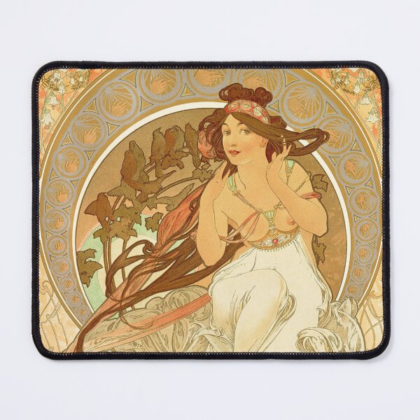 Item preview, Alfons Mucha. The Arts, Music. designed and sold by likiska.