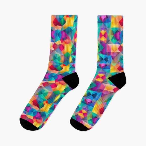 Artikelvorschau, Modernes geometrisches Design im Popart Stil, das an Polygone erinnert entworfen und verkauft von Pflugart.