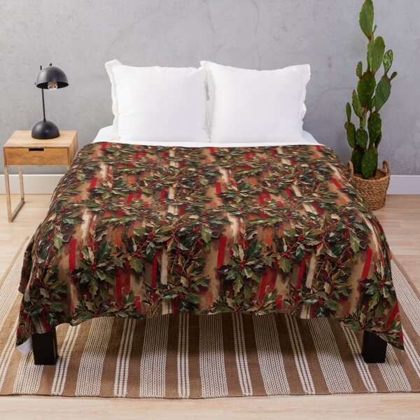 Item preview, Winter Gold Holly Berry designed and sold by ALesterDesign.