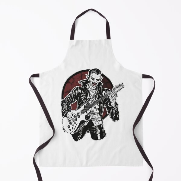 Item preview, Cool Guitarist Vampire designed and sold by bgrzblkdigital.