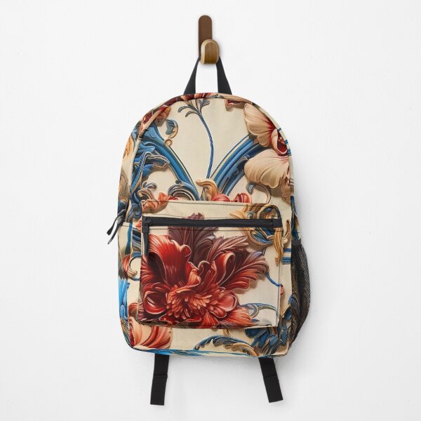 Item preview, LV Tile 1 - Floral Symphony - red, white and blue on Antique designed and sold by stevepmp.
