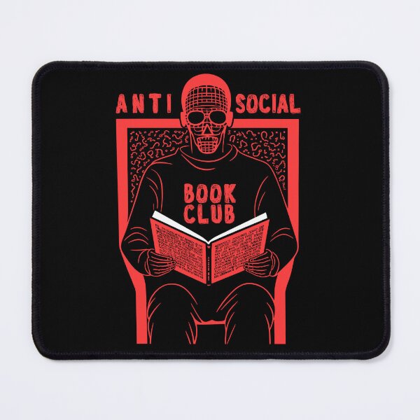 Item preview, Anti Social Book Club designed and sold by TheHellSong.