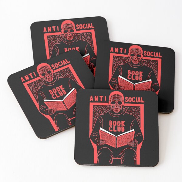 Item preview, Anti Social Book Club designed and sold by TheHellSong.