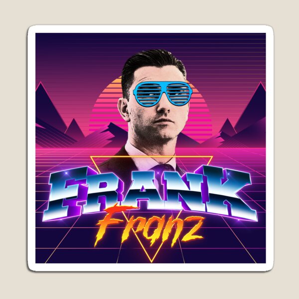 Frank Franz Synthwave Magnet