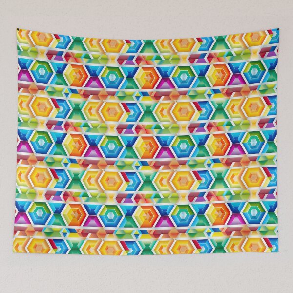 Item preview, Modern geometric design in pop art style, reminiscent of polygons designed and sold by Pflugart.