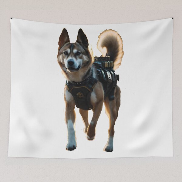 Item preview, Run Run Run safe people-Rescue Dog designed and sold by thongbon.