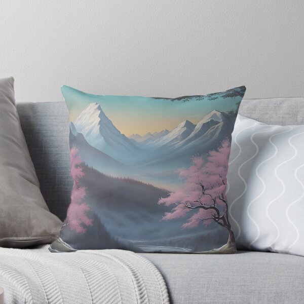 Artikelvorschau, Blick auf die schneebedeckten Berge entworfen und verkauft von CreaterB.