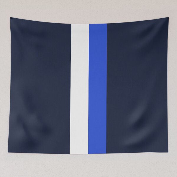 Item preview, Blackburn Retro Navy and White Blue Bar 2008 Away designed and sold by Sporting Colour.