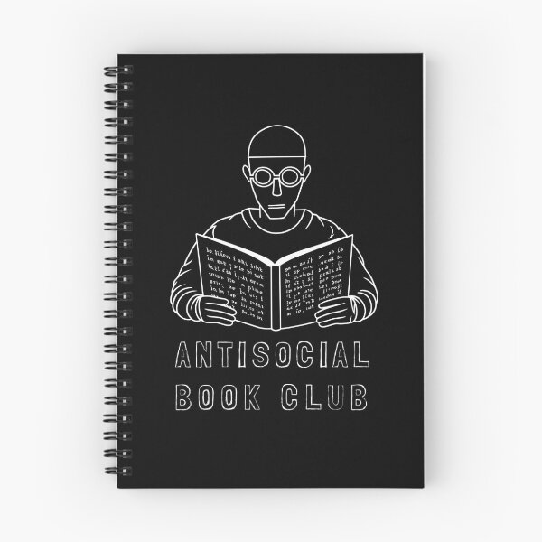 Item preview, Antisocial Book Club designed and sold by TheHellSong.