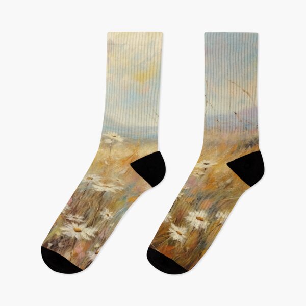 Item preview, Impressionist Wildflower Field Oil Painting  designed and sold by VisionDuke.