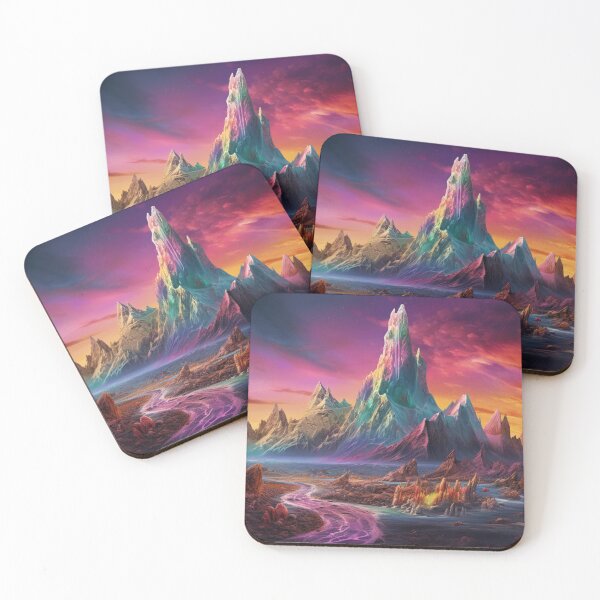 Item preview, Trippy Mountain Landscape designed and sold by Fantasy Masterpiece.