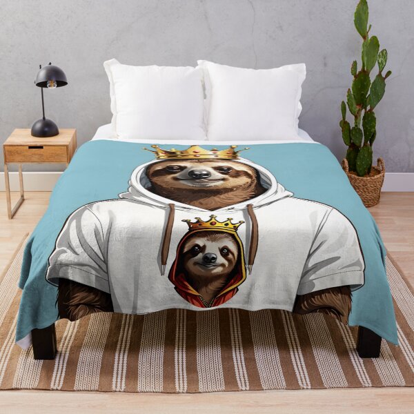 Item preview, King Sloth designed and sold by CraftyUniverse.
