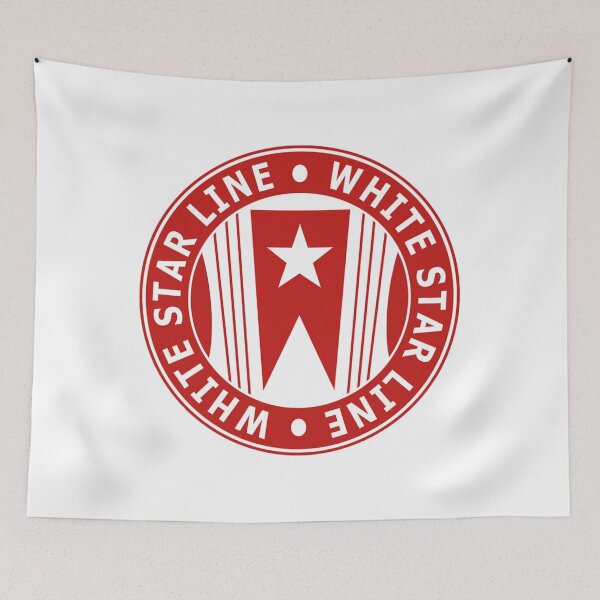 Item preview, White Star Line Pennant  designed and sold by CaHaon1.