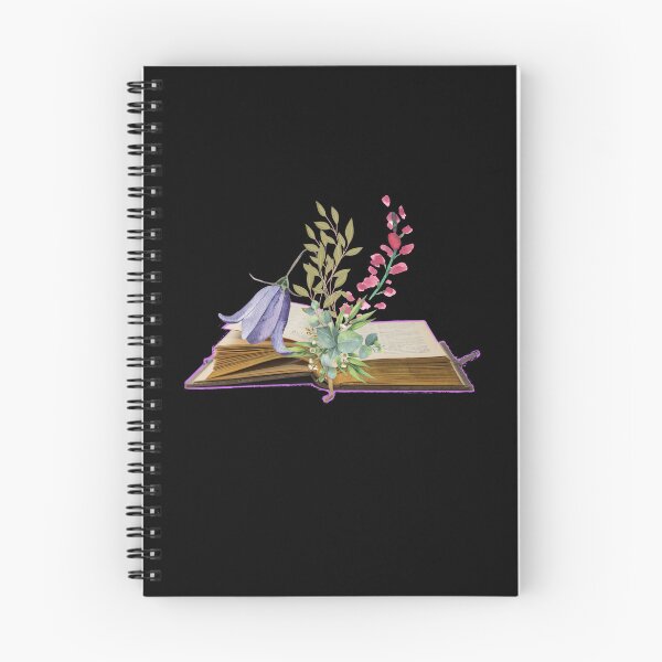 Item preview, Open Book with Flower designed and sold by Mirmura.