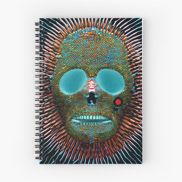 Item preview, Surrealistic skull designed and sold by pixelatedworld.