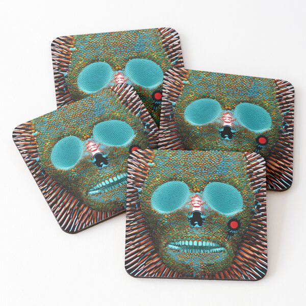 Item preview, Surrealistic skull designed and sold by pixelatedworld.
