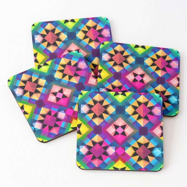 Item preview, Modern geometric design in pop art style, reminiscent of polygons designed and sold by Pflugart.