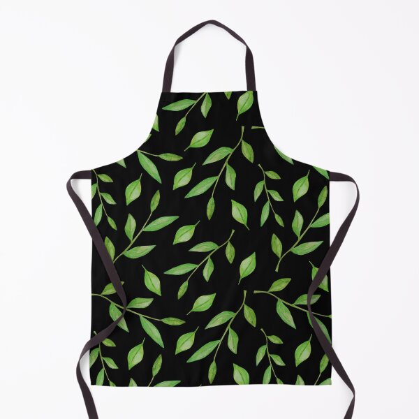 Item preview, Green Leaves Seamless Pattern designed and sold by Fairies Flower Garden.