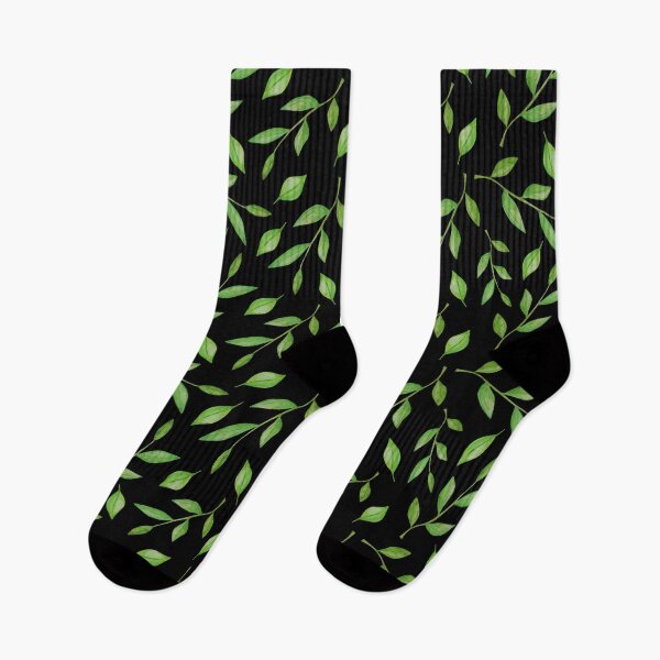 Item preview, Green Leaves Seamless Pattern designed and sold by Fairies Flower  Garden.