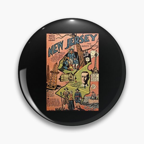 Item preview, New Jersey Vintage Poster designed and sold by talane-ckasd.