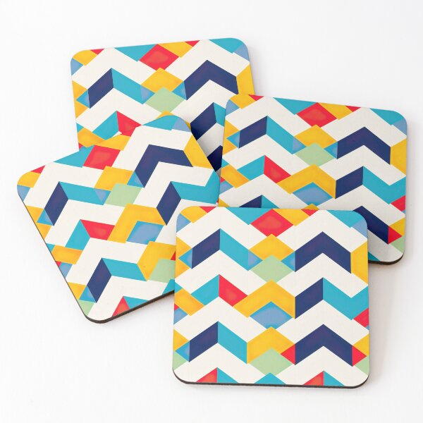 Item preview, Modern geometric design in pop art style, reminiscent of polygons designed and sold by Pflugart.
