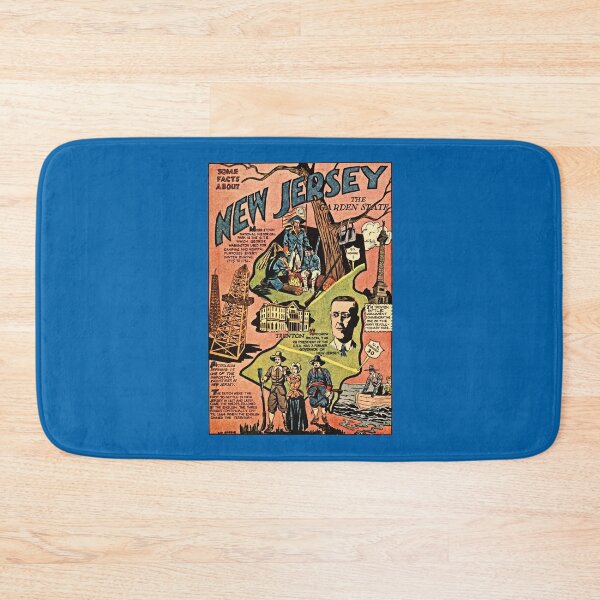 Item preview, New Jersey Vintage Poster designed and sold by talane-ckasd.