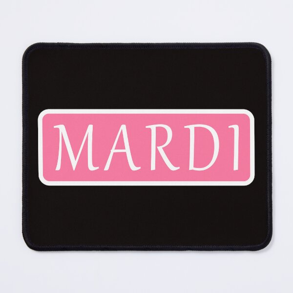 Aperçu de l'œuvre Nom de Mardi créée et vendue par Jeallan Designs.