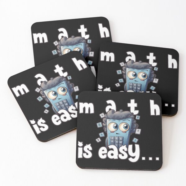 Item preview, Math is Easy designed and sold by DafraDesign.