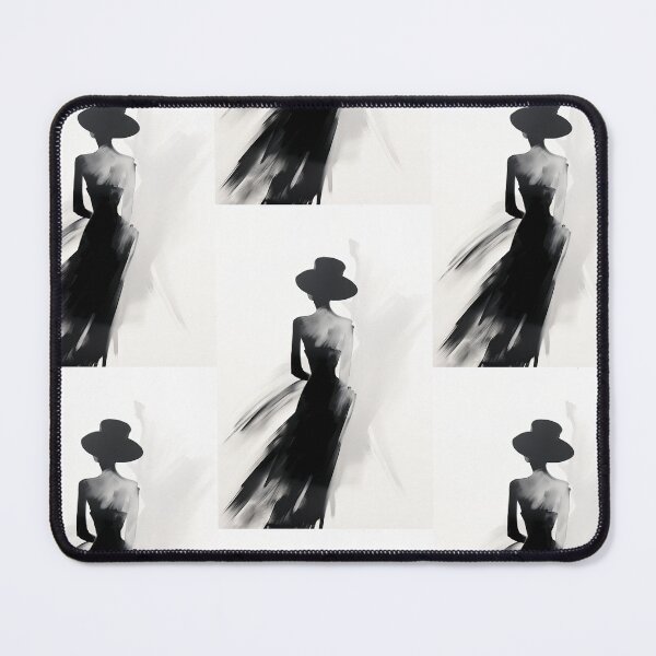 Item preview, High Contrast Elegance: Abstract Power of Fashion's Mystery designed and sold by Piotrek0001.