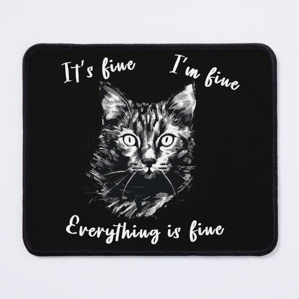 Item preview, Kitten's Artistic Expression: Everything's Fine designed and sold by BNCH44.