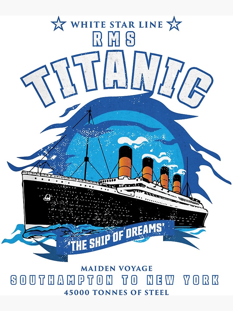 Kids Gift - Rms Titanic White Star Line Maiden Voyage 1912 T-Shirt Kids Gift - Rms Titanic White Star Line Maiden Voyage 1912 T-Shirt