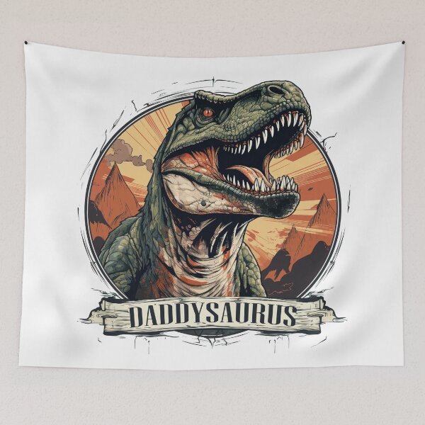 Item preview, Daddysaurus: The Alpha Dino Dad designed and sold by KaleidoKiosk.