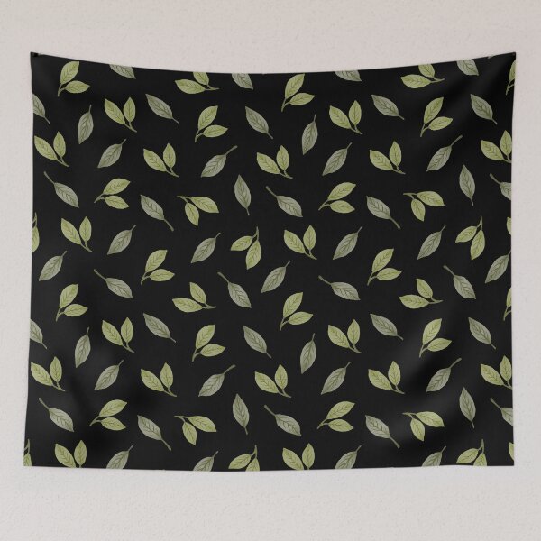 Item preview, Green Leaves Seamless Pattern designed and sold by Fairies Flower  Garden.