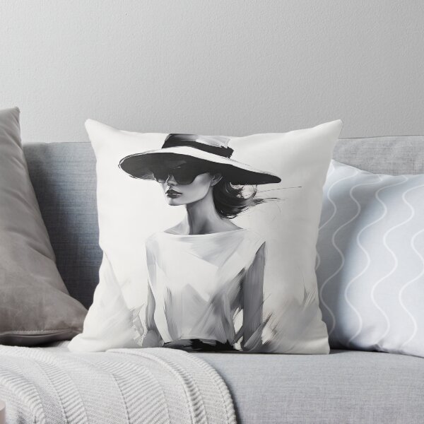 Item preview, High Contrast Elegance: Abstract Power of Fashion's Mystery designed and sold by Piotrek0001.
