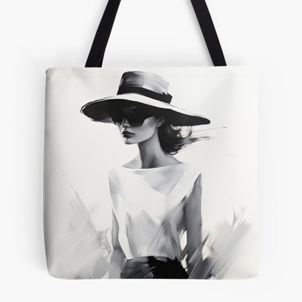 Item preview, High Contrast Elegance: Abstract Power of Fashion's Mystery designed and sold by Piotrek0001.