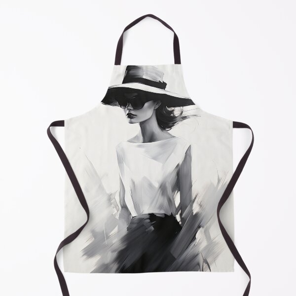 Item preview, High Contrast Elegance: Abstract Power of Fashion's Mystery designed and sold by Piotrek0001.