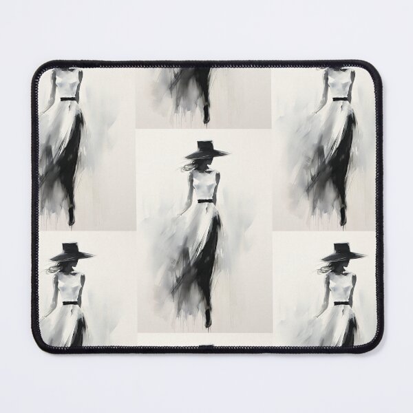 Item preview, High Contrast Elegance: Abstract Power of Fashion's Mystery designed and sold by Piotrek0001.